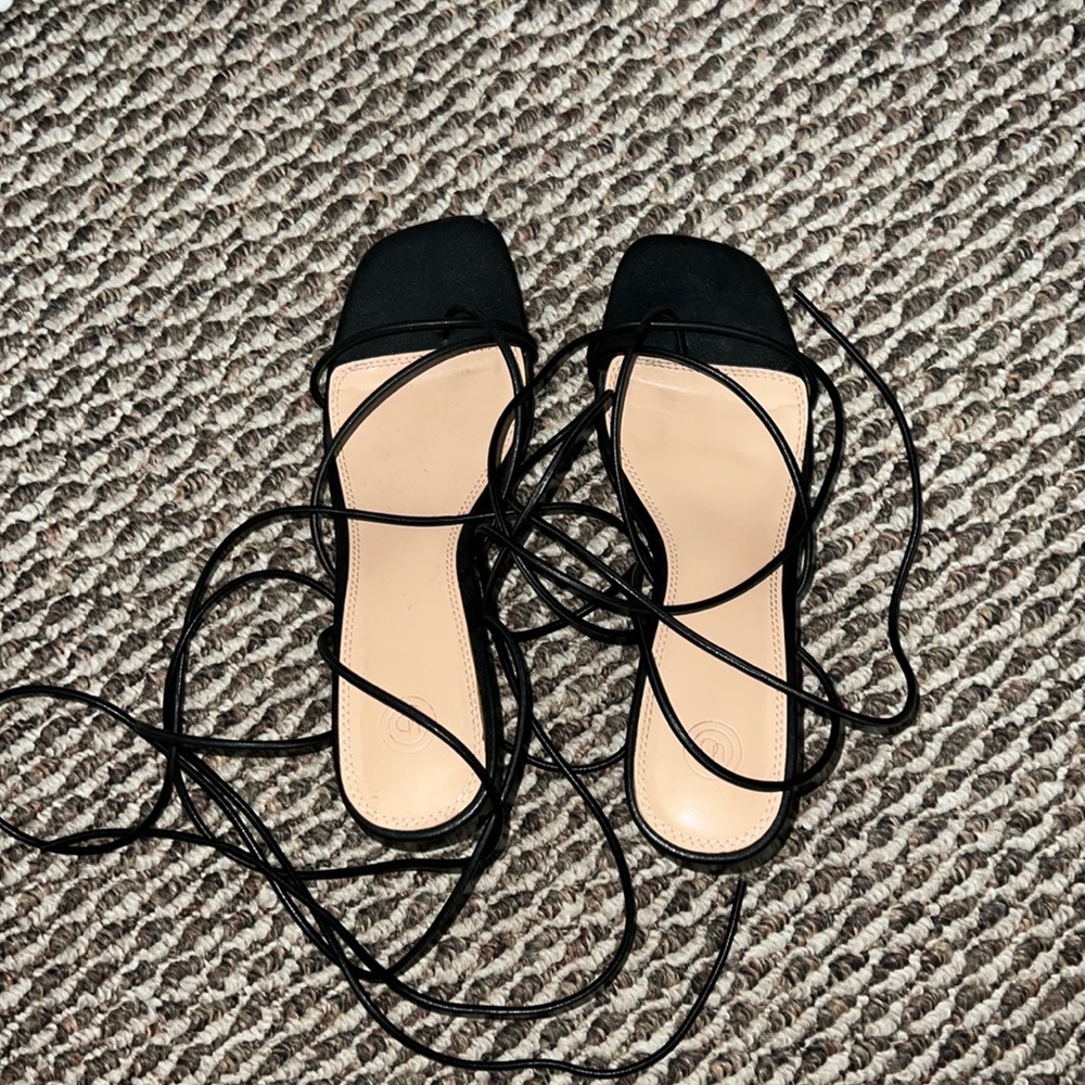 Urban Outfitters Lace up Heel Sandal